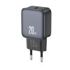 Мережевий зарядний пристрій (адаптер) XO L153 PD_20W black