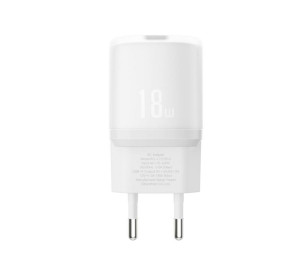 Мережевий зарядний пристрій (адаптер) XO L157 1USB/QC3.0/18W white