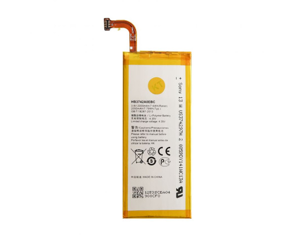 Акумулятор для Huawei HB3742AOEBC P6 (2000mAh) High Copy