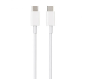 Кабель Type-C to Type-C 30W white