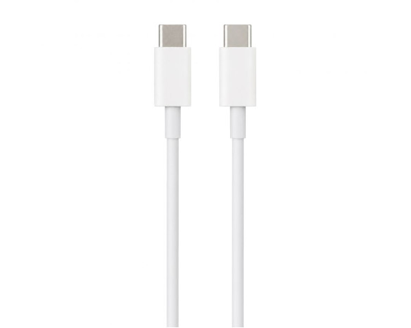 Кабель Type-C to Type-C 30W white