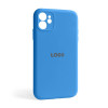 Чохол Full Silicone Case для Apple iPhone 11 royal blue (03) закрита камера