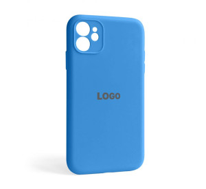 Чохол Full Silicone Case для Apple iPhone 11 royal blue (03) закрита камера