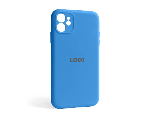 Чохол Full Silicone Case для Apple iPhone 11 royal blue (03) закрита камера