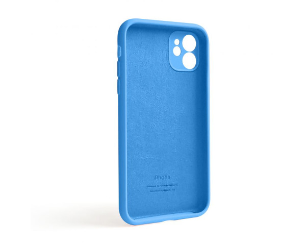 Чохол Full Silicone Case для Apple iPhone 11 royal blue (03) закрита камера
