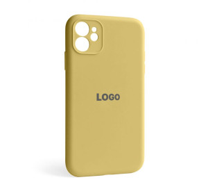 Чохол Full Silicone Case для Apple iPhone 11 yellow (04) закрита камера
