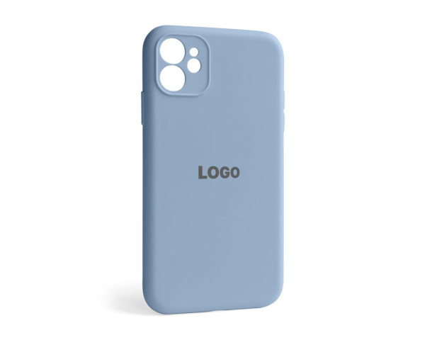 Чохол Full Silicone Case для Apple iPhone 11 light blue (05) закрита камера