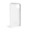Чохол Full Silicone Case для Apple iPhone 11 white (09) закрита камера