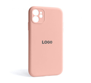Чохол Full Silicone Case для Apple iPhone 11 light pink (12) закрита камера
