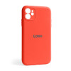 Чохол Full Silicone Case для Apple iPhone 11 orange (13) закрита камера