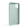 Чохол Full Silicone Case для Apple iPhone 11 turquoise (17) закрита камера