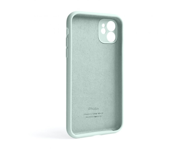Чохол Full Silicone Case для Apple iPhone 11 turquoise (17) закрита камера