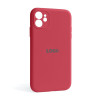 Чохол Full Silicone Case для Apple iPhone 11 camellia (25) закрита камера