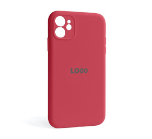 Чохол Full Silicone Case для Apple iPhone 11 camellia (25) закрита камера