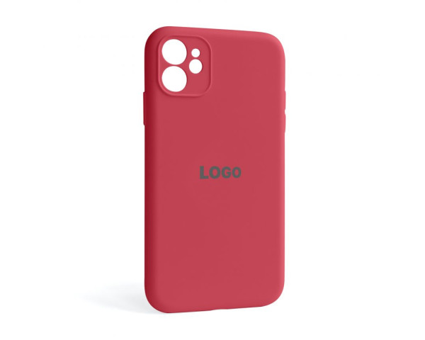 Чохол Full Silicone Case для Apple iPhone 11 camellia (25) закрита камера