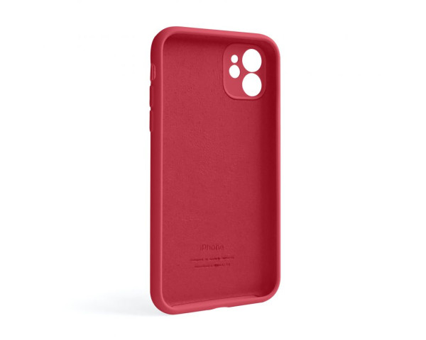 Чохол Full Silicone Case для Apple iPhone 11 camellia (25) закрита камера
