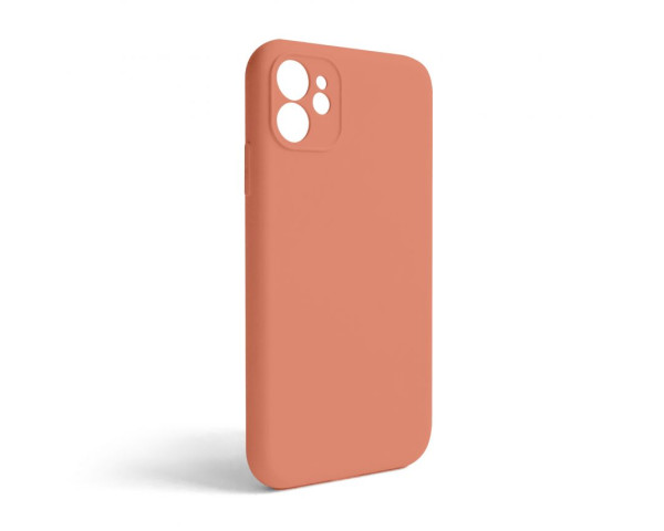Чохол Full Silicone Case для Apple iPhone 11 peach (27) закрита камера (без логотипу)