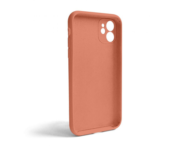 Чохол Full Silicone Case для Apple iPhone 11 peach (27) закрита камера (без логотипу)