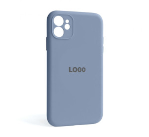 Чохол Full Silicone Case для Apple iPhone 11 lavender grey (28) закрита камера