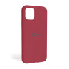 Чохол Full Silicone Case для Apple iPhone 11 rose red (37)