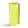Чохол Full Silicone Case для Apple iPhone 11 flash lime (41) закрита камера (без логотипу)