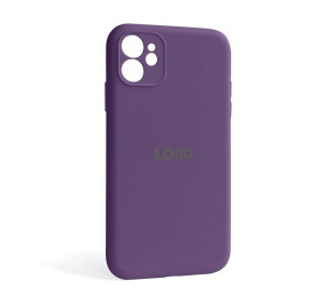 Чохол Full Silicone Case для Apple iPhone 11 grape (43) закрита камера