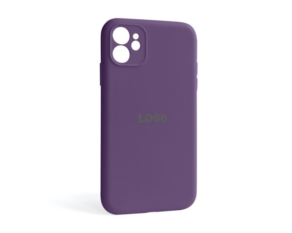 Чохол Full Silicone Case для Apple iPhone 11 grape (43) закрита камера
