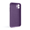 Чохол Full Silicone Case для Apple iPhone 11 grape (43) закрита камера