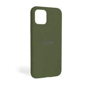 Чохол Full Silicone Case для Apple iPhone 11 army green (45)