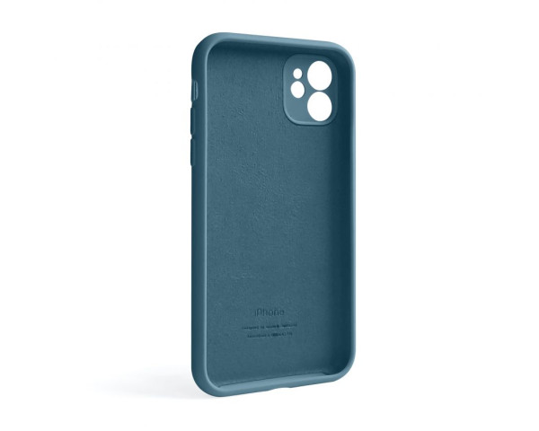 Чохол Full Silicone Case для Apple iPhone 11 cosmos blue (46) закрита камера