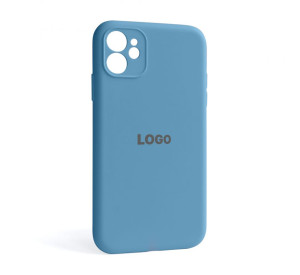 Чохол Full Silicone Case для Apple iPhone 11 cornflower (53) закрита камера