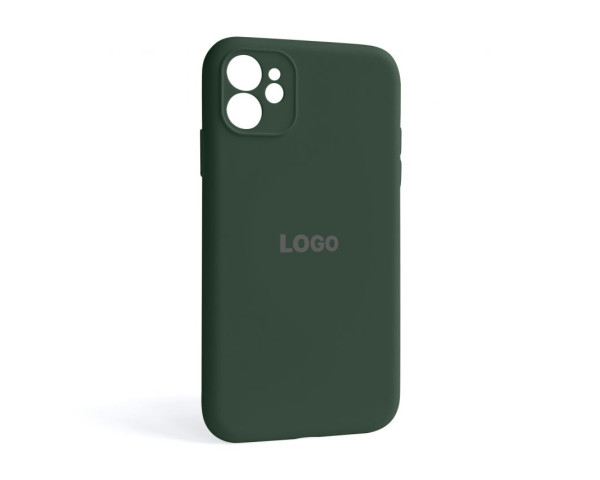 Чохол Full Silicone Case для Apple iPhone 11 atrovirens green (54) закрита камера