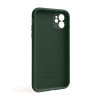 Чохол Full Silicone Case для Apple iPhone 11 atrovirens green (54) закрита камера