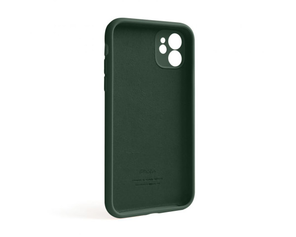 Чохол Full Silicone Case для Apple iPhone 11 atrovirens green (54) закрита камера