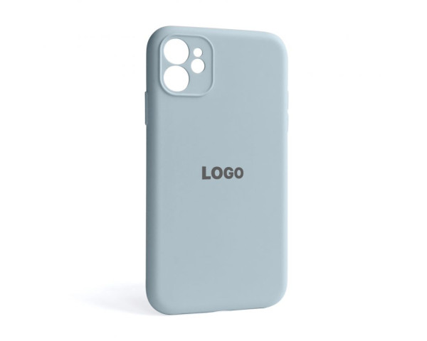Чохол Full Silicone Case для Apple iPhone 11 sky blue (58) закрита камера