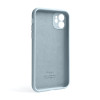 Чохол Full Silicone Case для Apple iPhone 11 sky blue (58) закрита камера