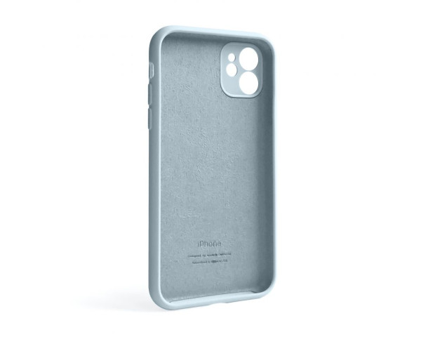 Чохол Full Silicone Case для Apple iPhone 11 sky blue (58) закрита камера
