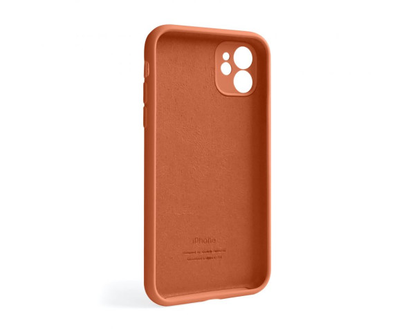 Чохол Full Silicone Case для Apple iPhone 11 new peach (66) закрита камера
