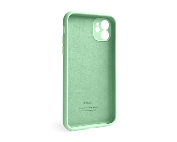 Чохол Full Silicone Case для Apple iPhone 11 pistachio (71) закрита камера