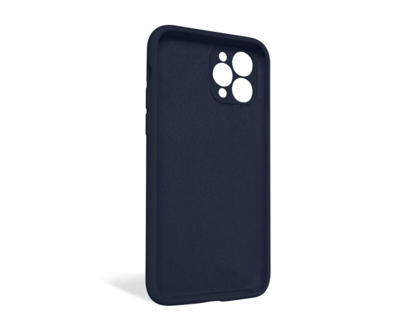 Чохол Full Silicone Case для Apple iPhone 11 Pro dark blue (08) закрита камера (без логотипу)