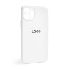 Чохол Full Silicone Case для Apple iPhone 11 Pro white (09) закрита камера