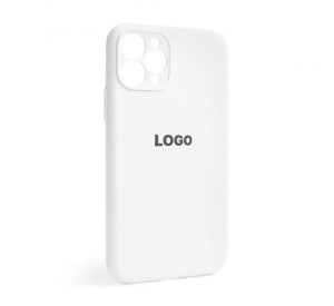 Чохол Full Silicone Case для Apple iPhone 11 Pro white (09) закрита камера