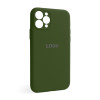 Чохол Full Silicone Case для Apple iPhone 11 Pro army green (45) закрита камера