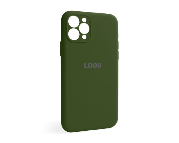 Чохол Full Silicone Case для Apple iPhone 11 Pro army green (45) закрита камера