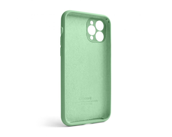 Чохол Full Silicone Case для Apple iPhone 11 Pro pistachio (71) закрита камера