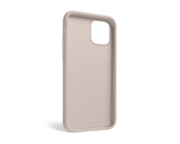 Чехол Full Silicone Case для Apple iPhone 11 Pro grey pink (73)