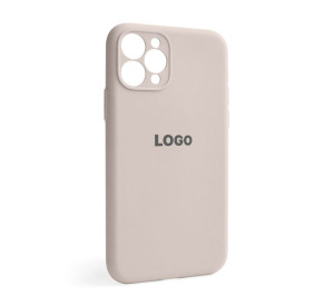 Чохол Full Silicone Case для Apple iPhone 11 Pro grey pink (73) закрита камера