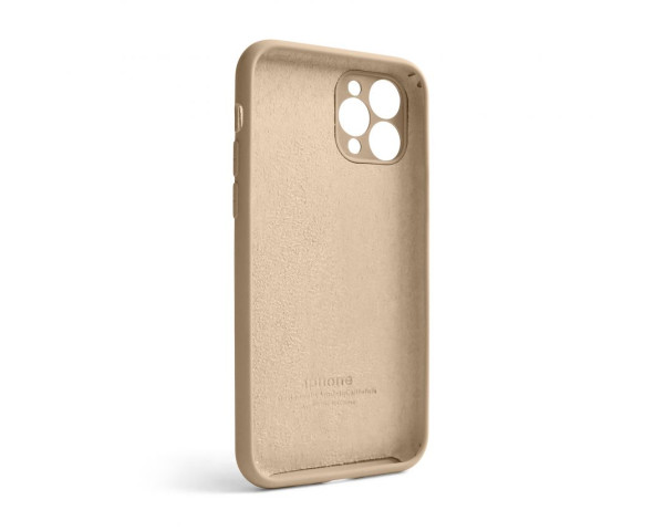 Чехол Full Silicone Case для Apple iPhone 11 Pro desert gold (76) закрытая камера