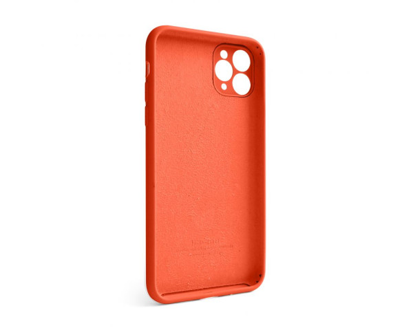 Чохол Full Silicone Case для Apple iPhone 11 Pro Max apricot (02) закрита камера