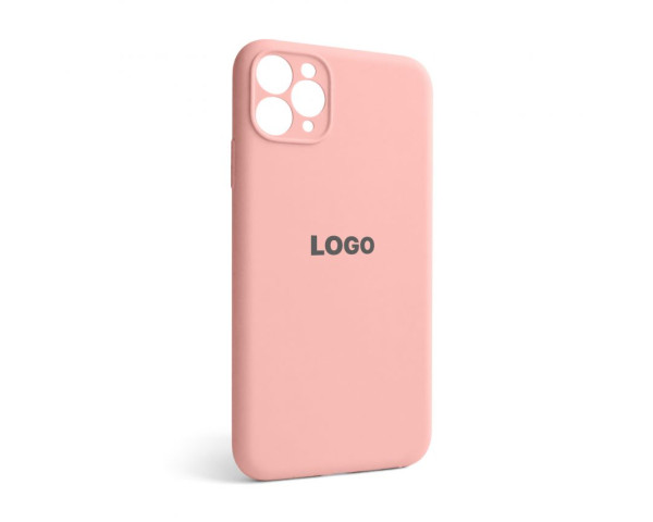 Чохол Full Silicone Case для Apple iPhone 11 Pro Max light pink (12) закрита камера